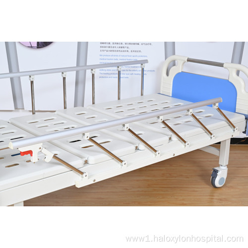 economy folding ABS medical 2 cranks hospital bed